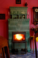 stove, traditional, warm, fireplace, flame, warm,