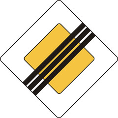 Ende der Vorfahrtsstraße
