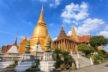 Obraz premium Świątynia Wat Phrakaew, Bangkok, Tajlandia
