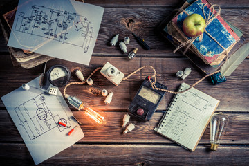 Vintage Electrical laboratory