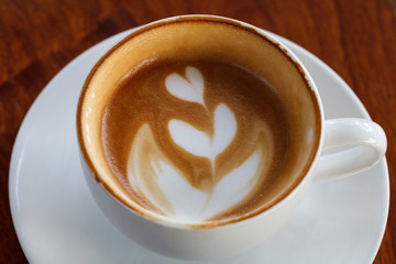 cup of coffee latte