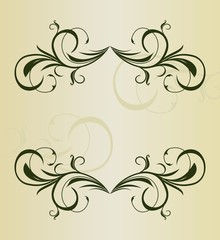 Vintage background card for design - vector