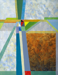 Panele Szklane Podświetlane  an abstract painting