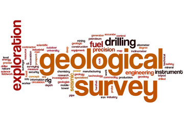 Geological survey word cloud