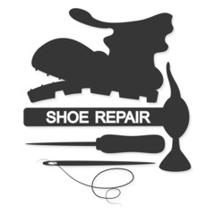 Shoe Repair vector