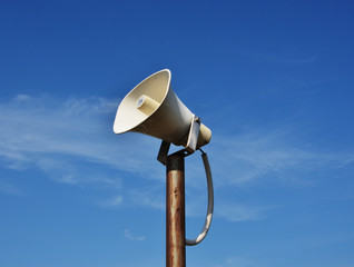 vintage horn speaker for public relations