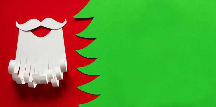 Santa Claus conceptual background