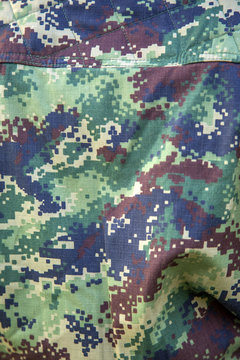 Military camouflage uniform