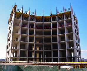 The construction of a multistory building