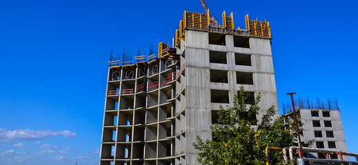The construction of a multistory building