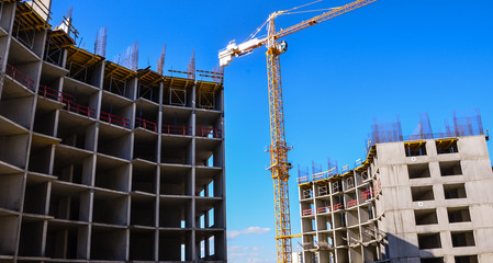 The construction of a multistory building