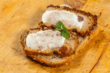 Traditional tasty pate.