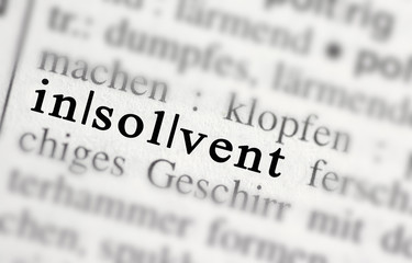 insolvent
