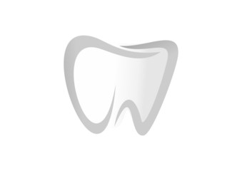 logo dental business icon tooth clinic dentist symbol vector design