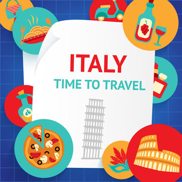 Italy background template