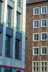 Naklejka premium Aachen modern and ancient city