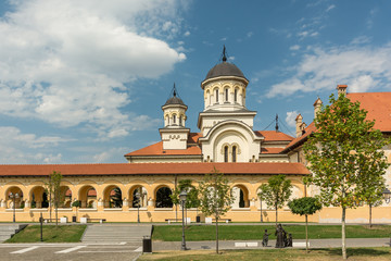 Obraz premium The Coronation Cathedral in The White Fortress Of Alba Iulia