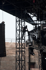 Montaggio impalcature