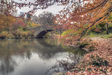 Gapstow bridge Central Park, New York City