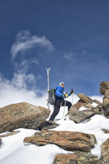 Expedition hiking - Stock Image - 73636092