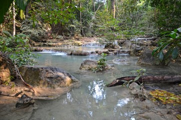 Erawan waterfall