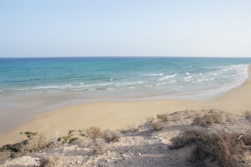 Feiner Sandstrand bei Costa Calma