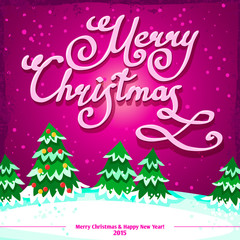 Christmas card template