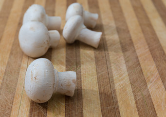 mushrooms ready for cook