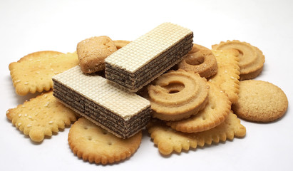 waffles biscuit and cookie