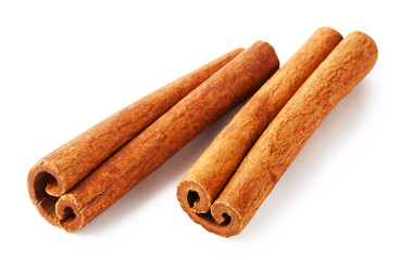 Two sticks of fragrant cinnamon