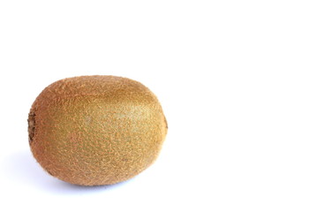 Kiwifruit on White Bakcground