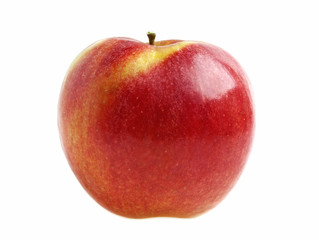 Red apple isolated on a white background