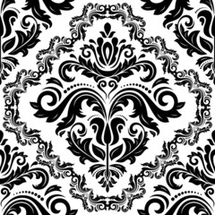 Floral Seamless  Pattern. Orient Abstract Background