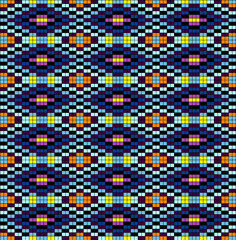 Ethnic geometric ornament. pattrn background