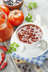 Soup with beans