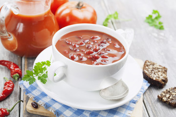 Soup with beans