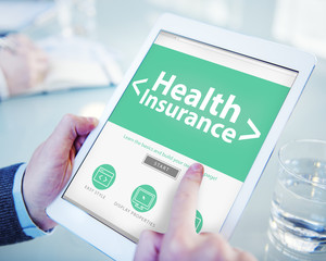 Health Insurance Medical Wellness Business Concept
