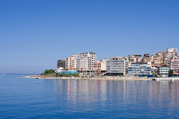 Saranda city - summer resort, Albania