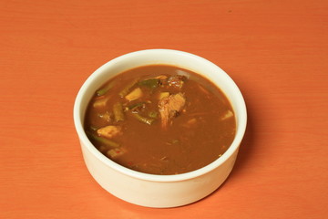 Kaeng tai pla is a curry of southern Thai cuisine