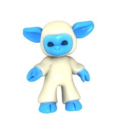 ヒツジのマスコット