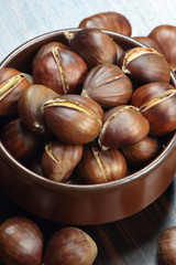 Sweet chestnuts.