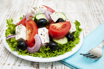 Fresh Greek salad