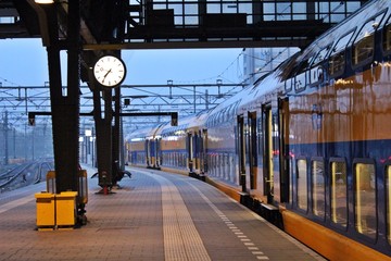 Train on duty