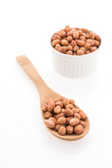 Peanut isolated on white background