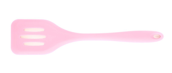 Cooking silicone spatula isolated