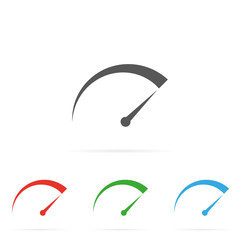 Tachometer symbol icon