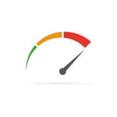 Tachometer symbol icon