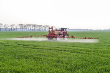 Obraz premium Spraying machine