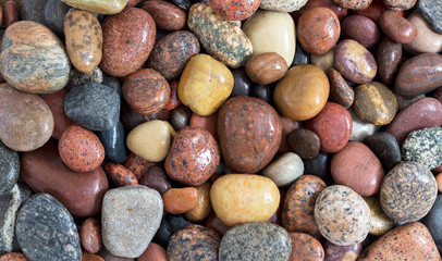 Sea stones background