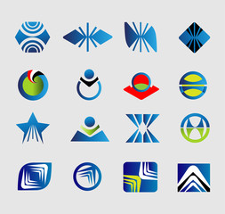 Set of logo or symbols
